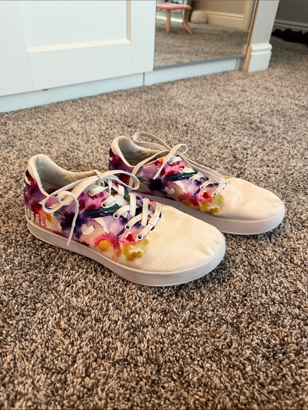 Nobull floral bouquet trainers 10